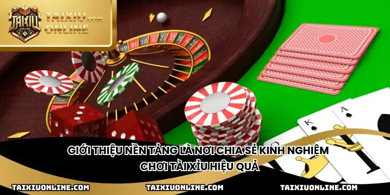 Giới thiệu nền tảng là nơi chia sẻ kinh nghiệm chơi tài xỉu hiệu quả