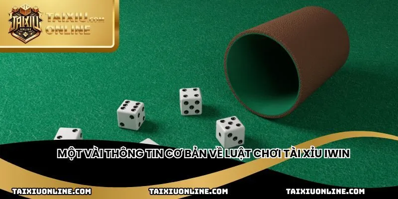 Một vài thông tin cơ bản về luật chơi tài xỉu IWin
