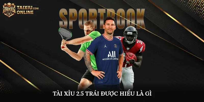 Tài Xỉu 2.5 Trái được hiểu là gì?